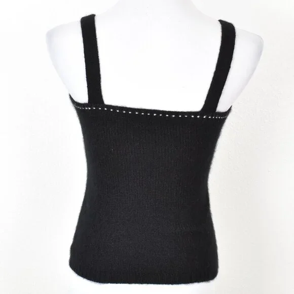 M.O.L. Knits Margaret O'Leary Cashmere Tank Top NEW - XS - Picture 5 of 10
